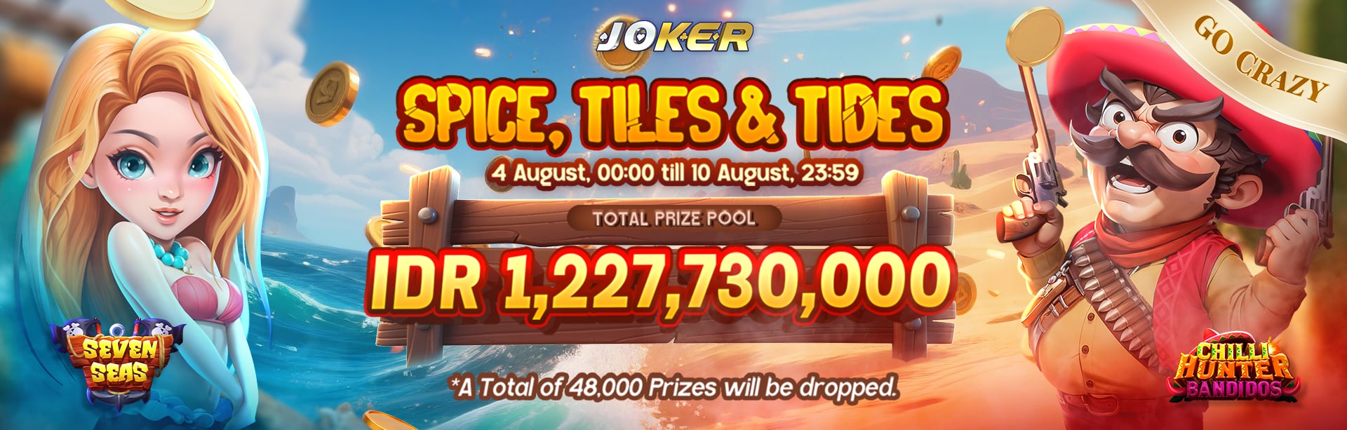 JOKER - SPICE, TILES & TIDE