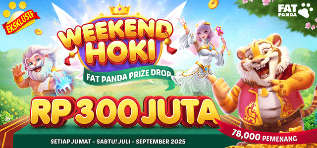 FAT PANDA - WEEKEND HOKI: FAT PANDA PRIZE DROP 