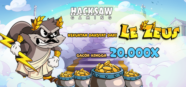 HACKSAW - LE ZEUS GAME PROMO BANNER