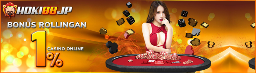 BONUS ROLLINGAN CASINO 1%
