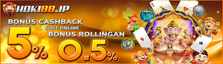 BONUS CASHBACK & ROLLINGAN SLOTGAMES